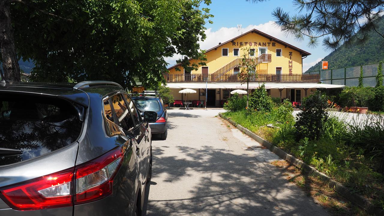 Albergo Alla Stazione Roncegno Exterior foto